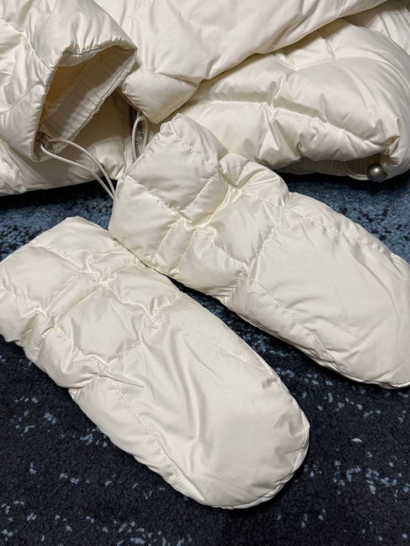 GENERAL IDEA 中綿ショートダウンジャケット CREAM