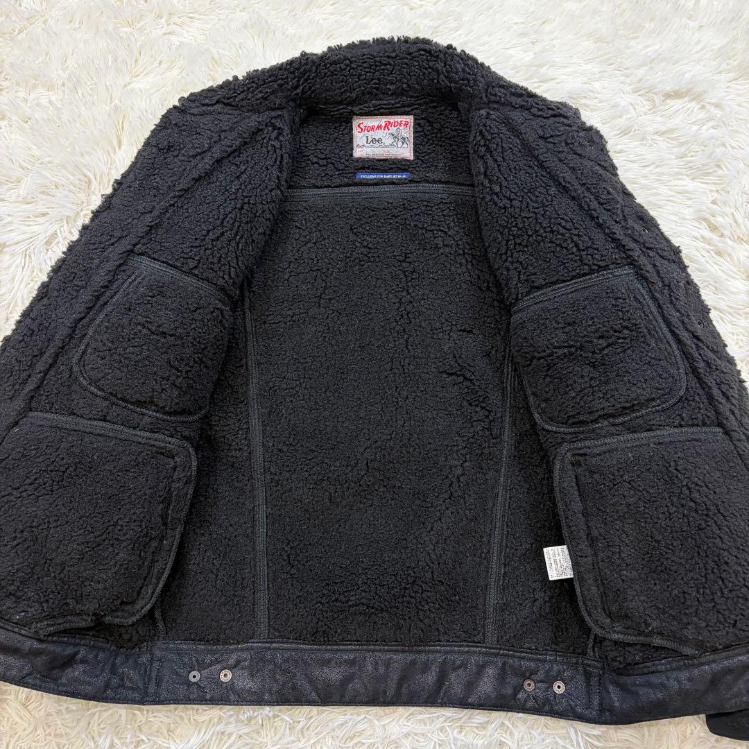 美品】リー シップスジェットブルー別注 フェイクムートン ストーム