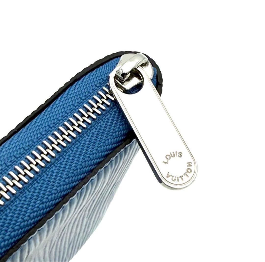 未使用 LOUIS VUITTON ジッピー コインパース アンディゴブルー - メルカリ