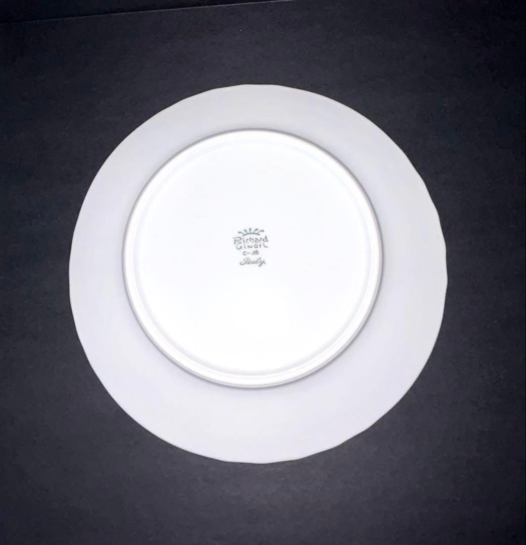 リチャードジノリ ベッキオホワイト 19.5cm プレート 7枚セット