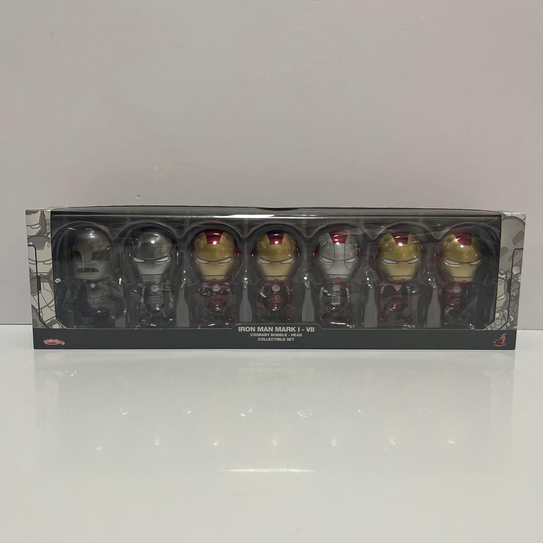未開封 コスベイビー アイアンマン・マーク1~7 7体セット ボブルヘッド S Amazon.co.jp: コスベイビー アイアンマン3 [サイズS] アイアンマン