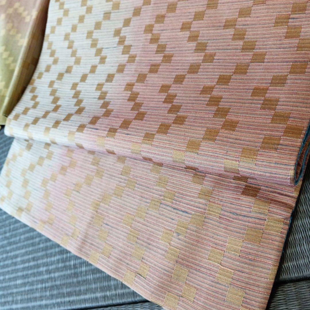 菅原工房 手先二通り 袋帯 霞 リバーシブル 縦縞 - メルカリ