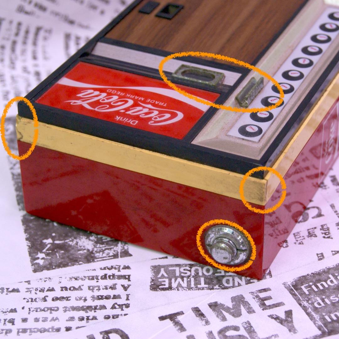 激レア 非売品コカコーラ自動販売機型ラジオ 動作品 - メルカリ