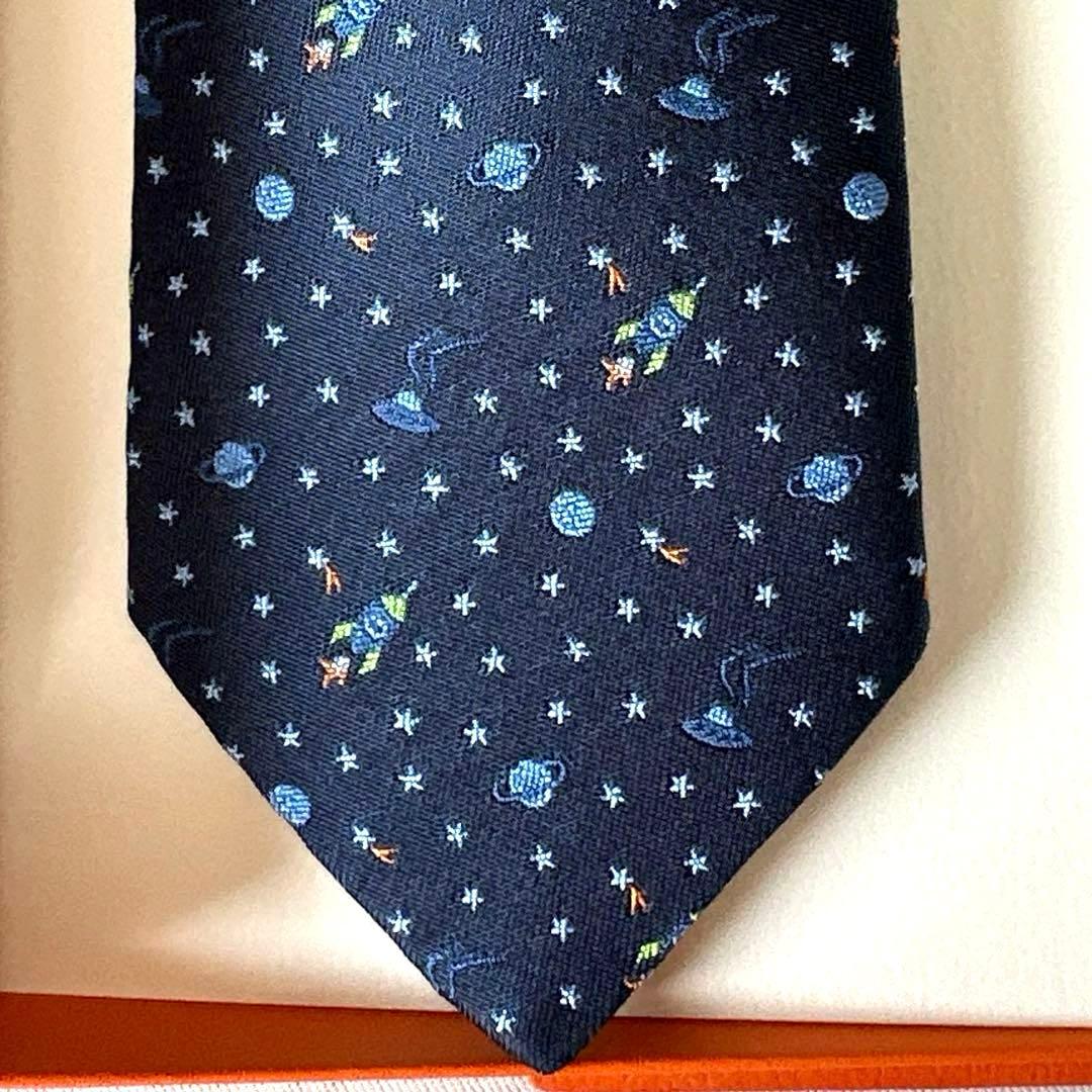 エルメス ネクタイ《ヴェール・ランフィニ》 新品 未使用