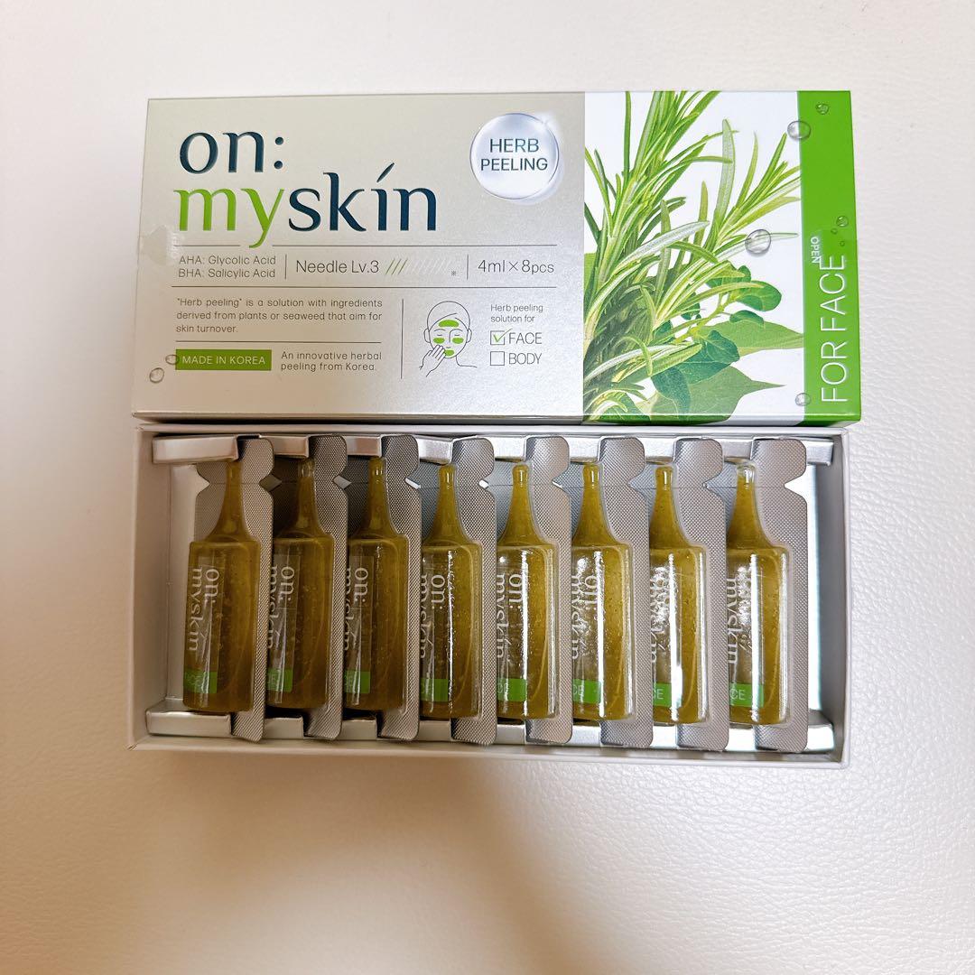 on: myskin オンマイスキン ハーブピーリング1箱 4ml×8個 - メルカリ