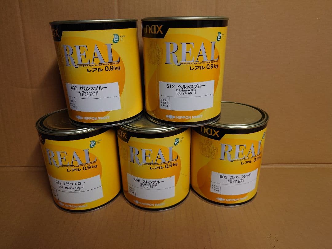 日本ペイント　レアル5缶セット 日本ペイント naxレアル （20色／3.6kg）
