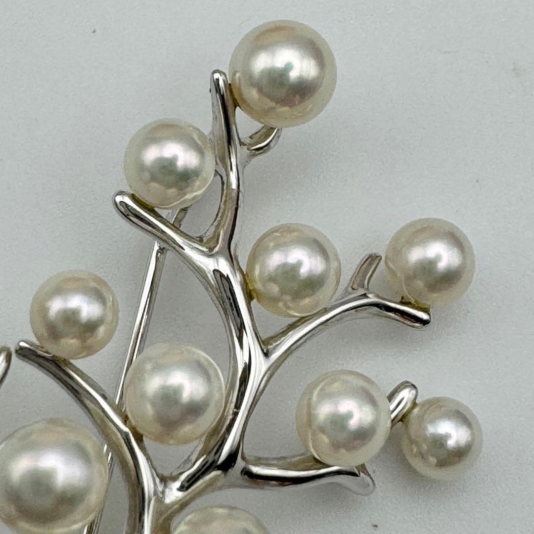 MIKIMOTO ミキモト ブローチ 幸福の木silver - メルカリ