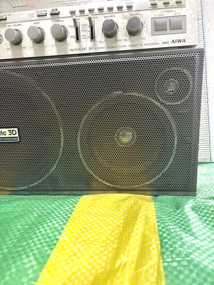 ジャンク】AIWA CS-J88 ラジカセ アイワ - メルカリ