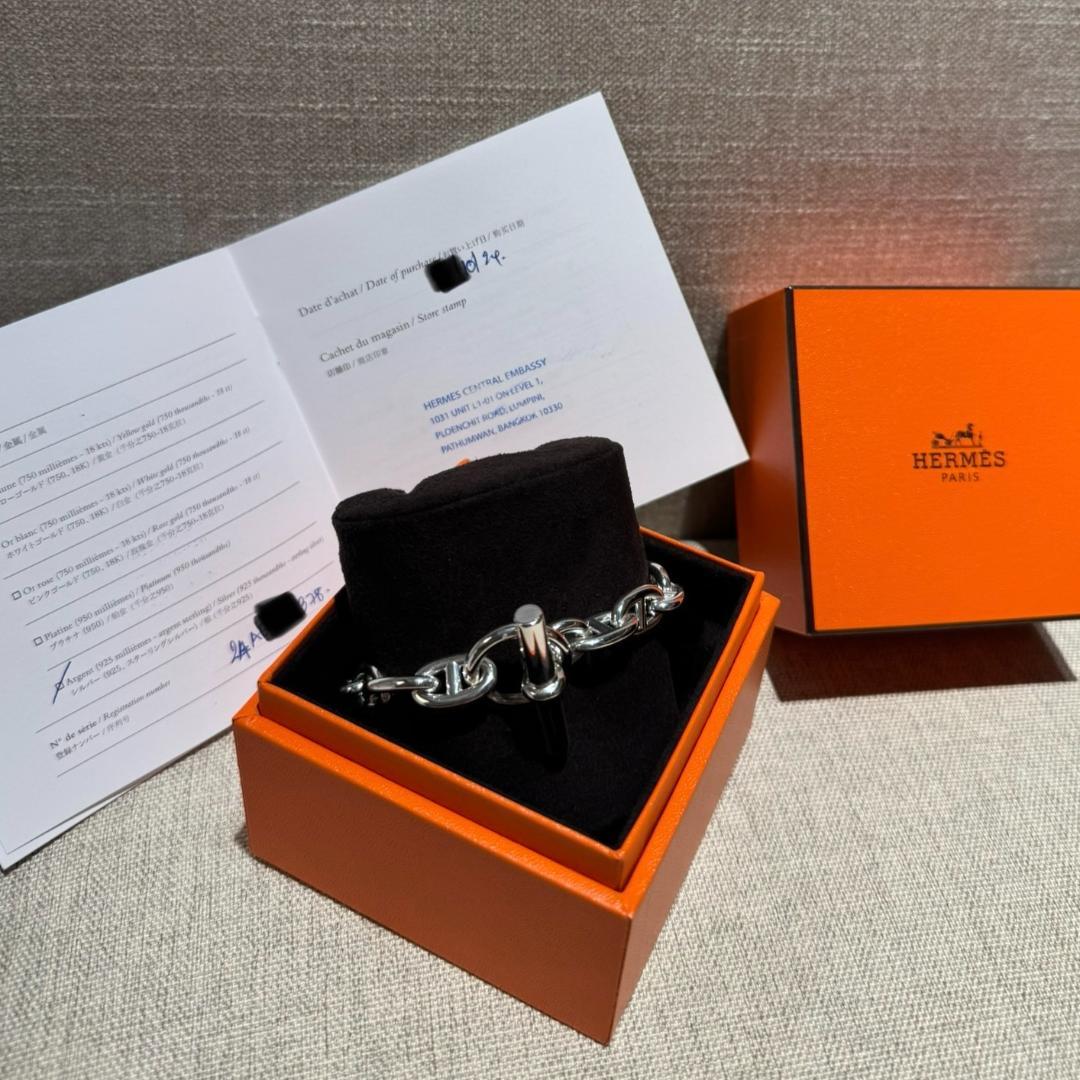 新品】エルメス シェーヌダンクル MM15コマ 箱付 ブレスレット - メルカリ
