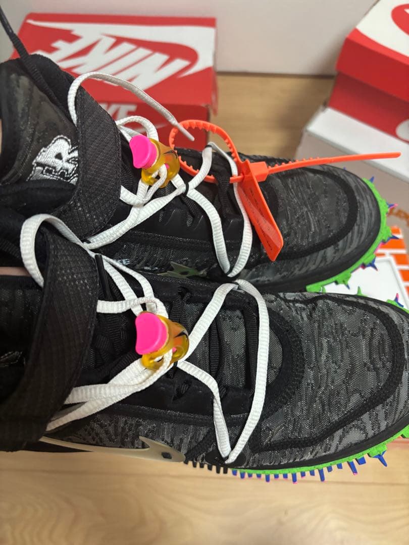 Off-White × Nike Air Force 1 Mid \"Black\"