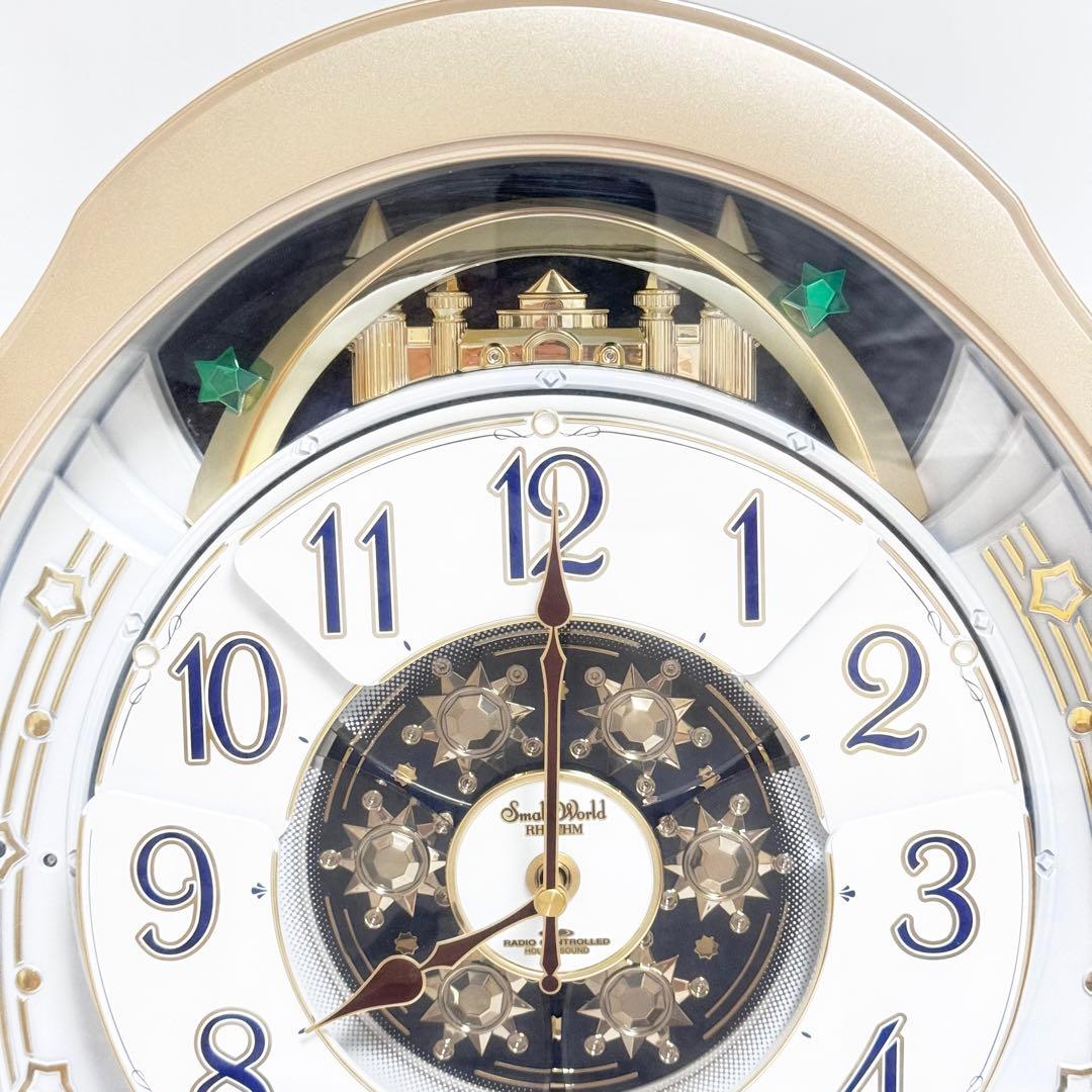 電波からくり時計 スモールワールド ブルーム 4MN500RH - メルカリ