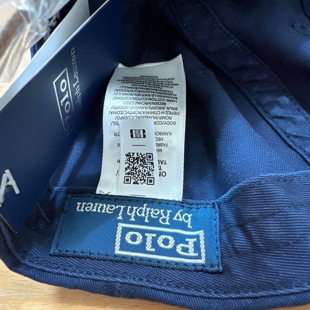 新品 ビームス別注 ポロラルフローレン キャップ ポロベア刺繍