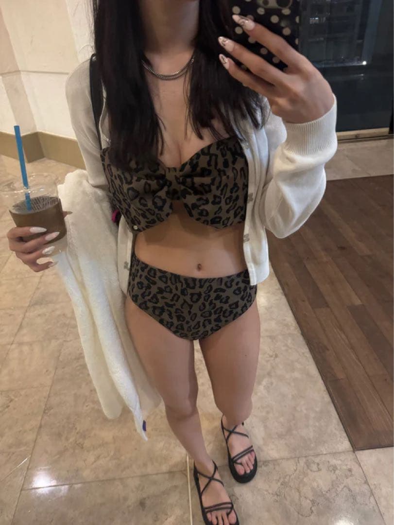 judin 2way ribbon motif swimwear 水着 - メルカリ