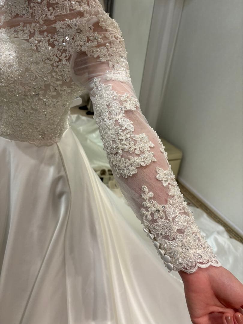 YNS WEDDING ハイネックボレロ 【クリーニング済】 - メルカリ