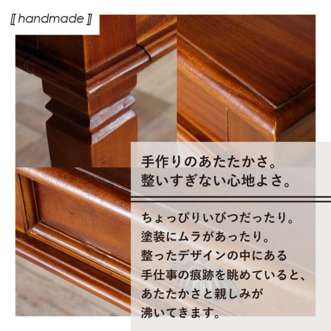 B 新品 アジアン ダイニングテーブル L カフェ アンティーク