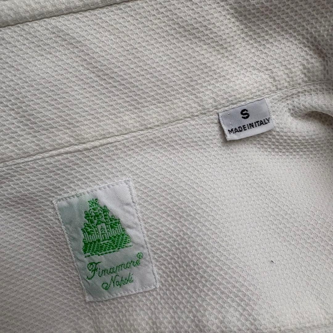 Finamore/セルジオ/コットンワッフルシャツ - メルカリ