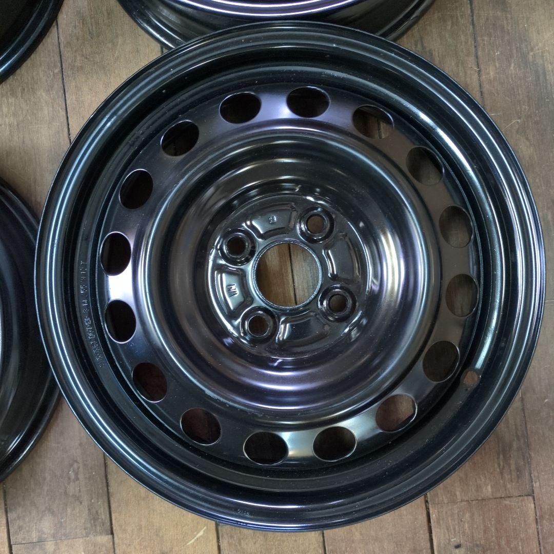 送料込　アクアやヤリス他　トヨタ　純正ホイール　15×5.5J　P100　+45
