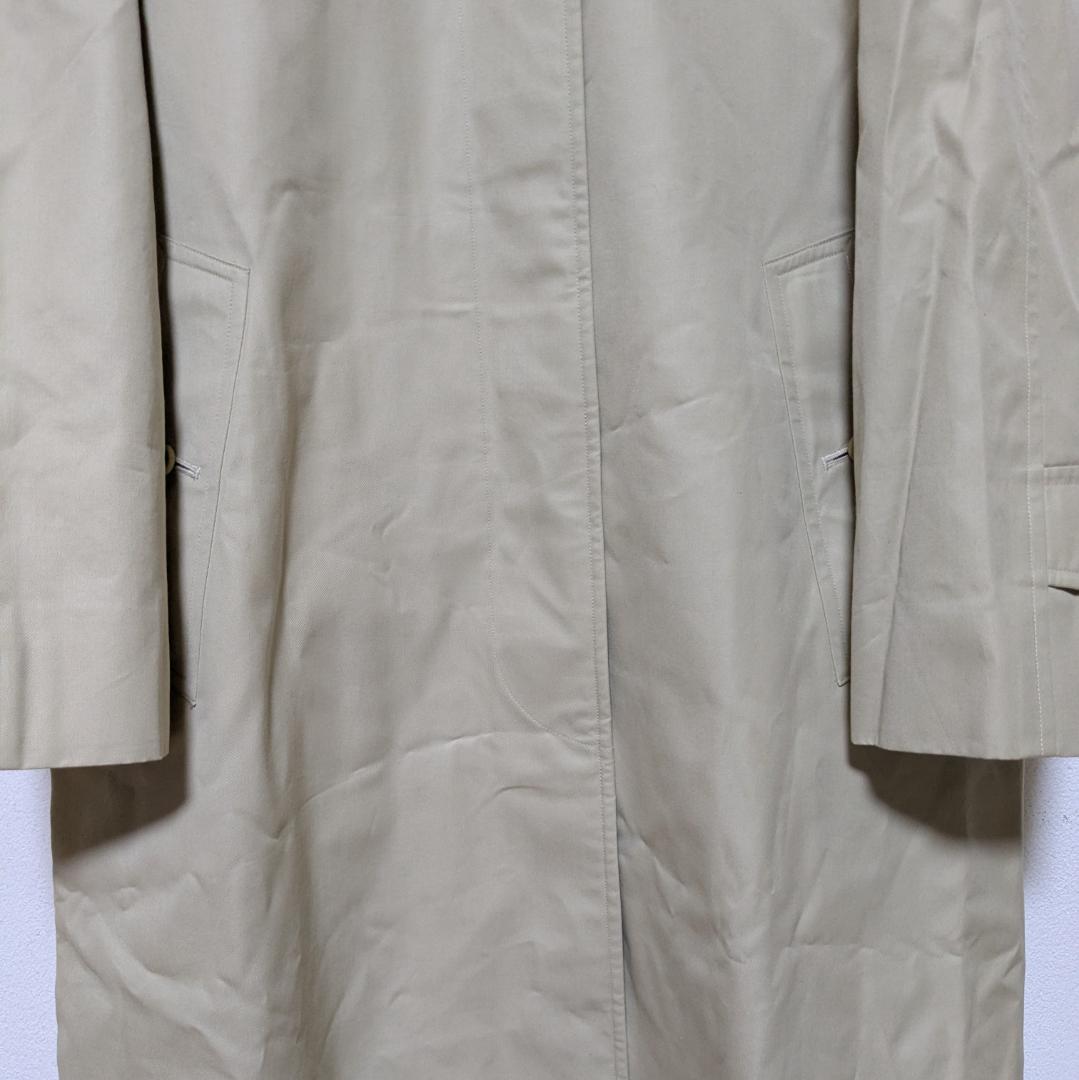美品 80～90s バーバリー ステンカラーコート レディース 白タグ 21