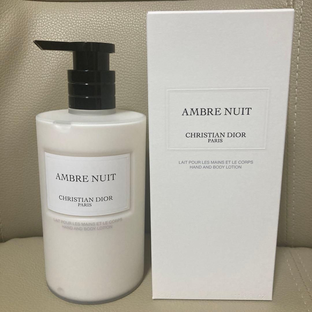 【最終お値下げ】ディオール　アンブルニュイ　ハンド&ボディローション 350mL DIOR】 新作 メゾン クリスチャン ディオール アンブル ニュイ ラ コ