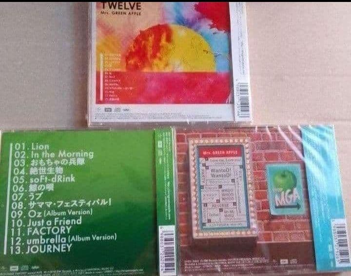 新品未開封 Mrs. GREEN APPLE CD 3枚セット - メルカリ
