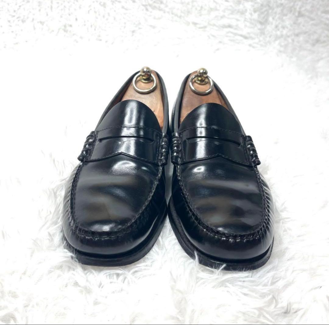 【美品】 G.H.BASS ローファー LARSON ラーソン 27cm