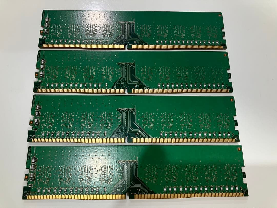 SK hynix DDR4 メモリ4枚 16GB - メルカリ