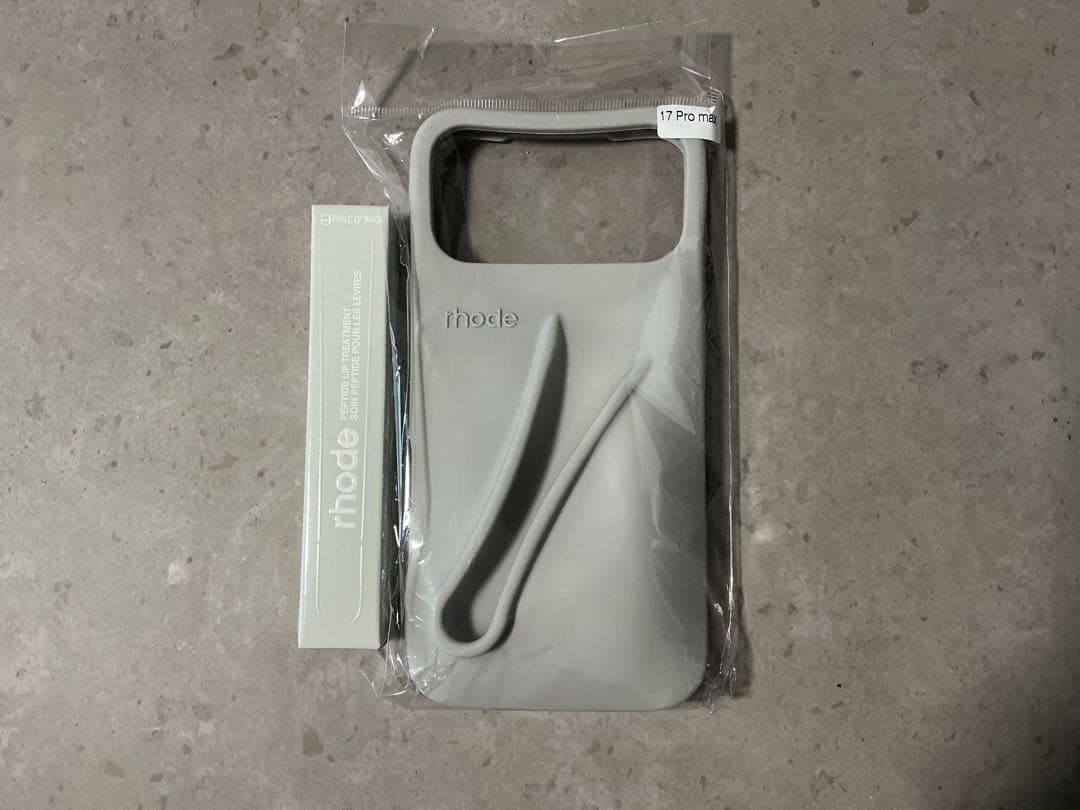rhode ripケース iPhoneグレーiPhone17pro maxケース - メルカリ