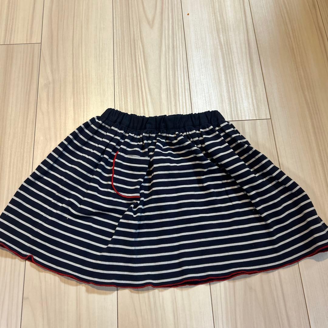 familiar リバーシブル スカート 110 - メルカリ