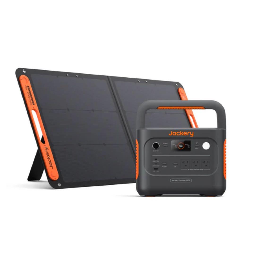 Jackeryポータブル電源1000Newと100Wソーラーパネルの2点セット 61v3LSsQBPL._AC_UL210_SR210,