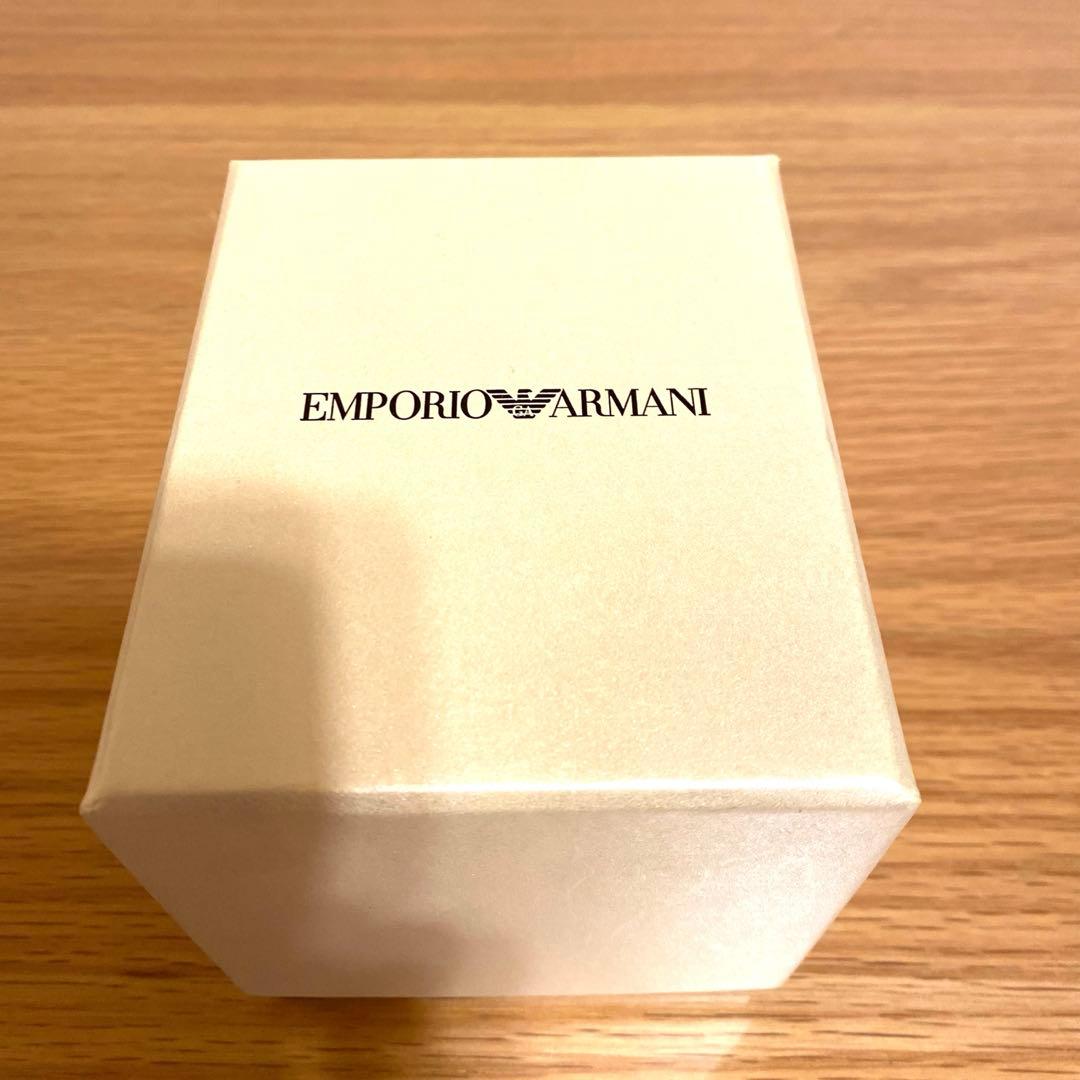 EMPORIO ARMANI ブラック クロノグラフ EMPORIO ARMANI エンポリオ アルマーニ 腕時計 メンズ クロノグラフ