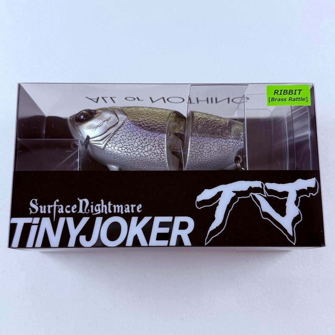 DRT タイニージョーカー リビット ブラスラトル ビワサギ RIBBIT TJ DRT タイニージョーカー RIBBITブラスラトルが入荷しています。 抽選