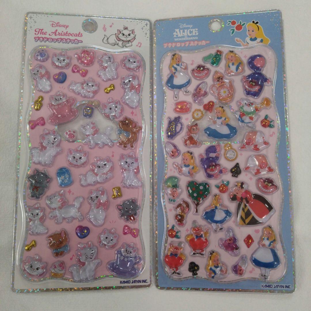 プチドロップステッカー マリーちゃん アリス 2枚セット ボンボン