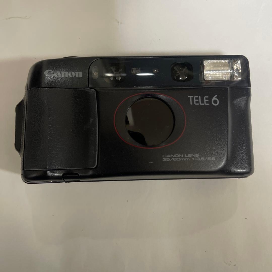 Canon TELE 6 コンパクトフィルムカメラ⭕️作動未確認品 - メルカリ