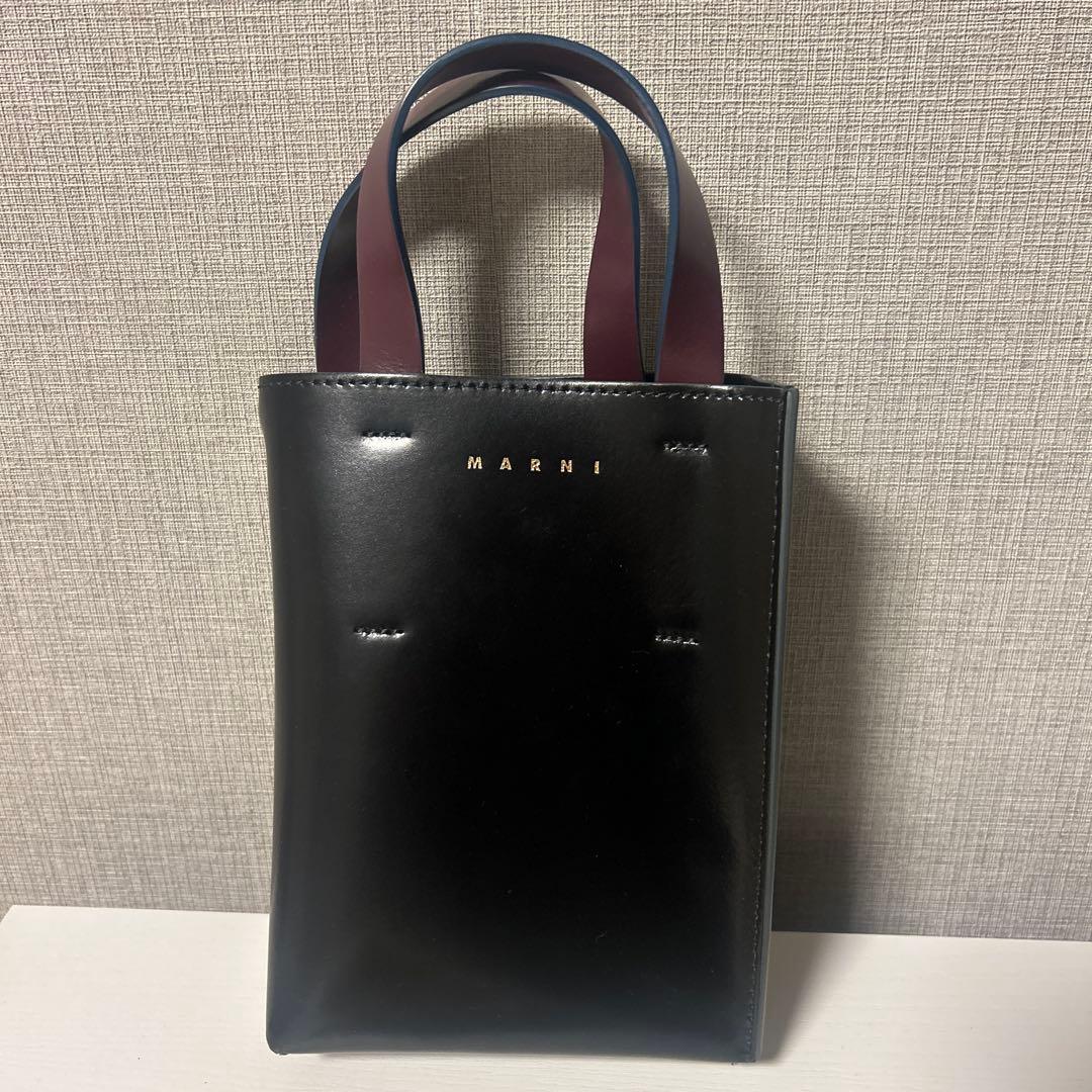 MARNI MUSEO ナノバッグ　ブラック ショルダーバッグ MARNI（マルニ） ショルダーバッグ MUSEO NANO ミュゼオ ナノ
