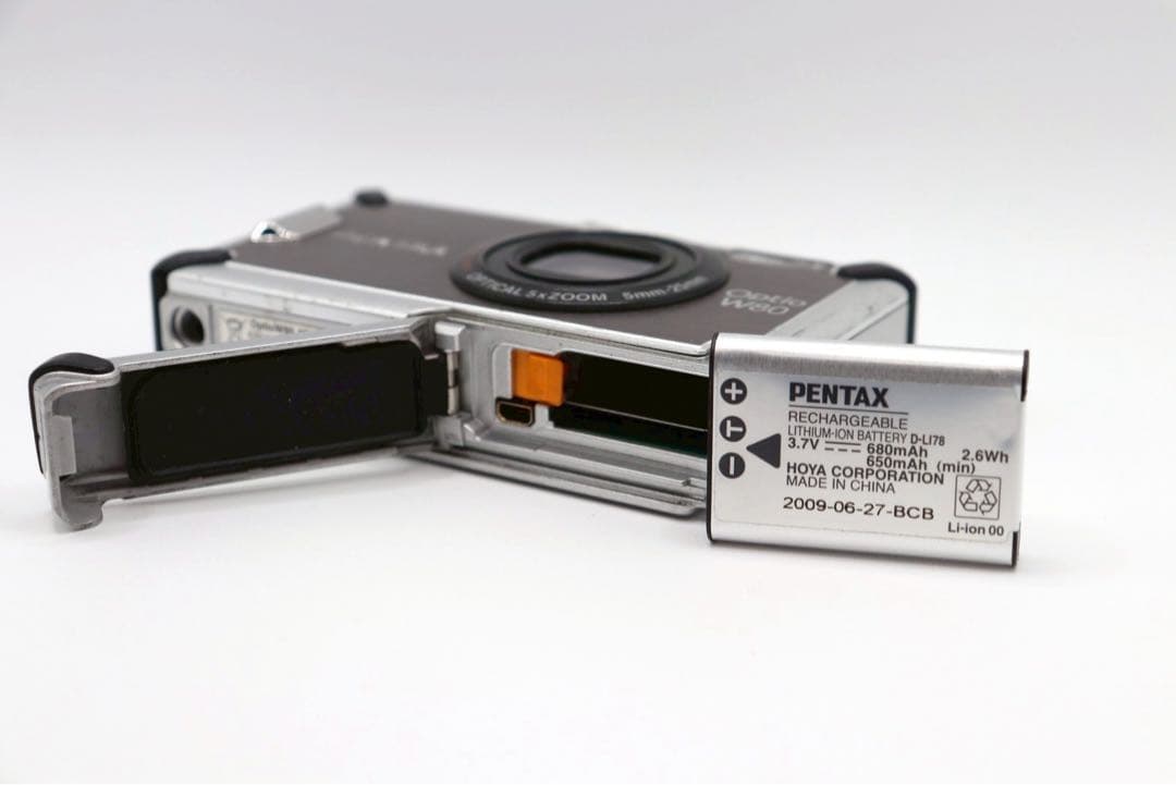 ✨動作確認済み！✨PENTAX Optio W80 充電器付き！