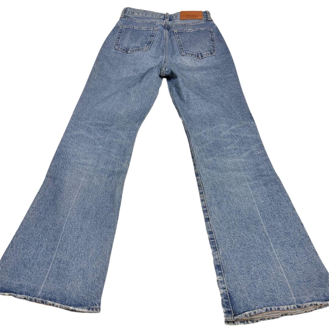 MOUSSY マウジー MVS FLARE (25)ロングサイズ フレアデニム - メルカリ