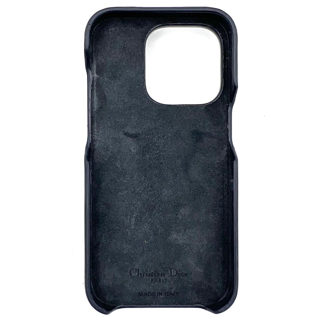 《美品》Christian Dior オブリーク14pro iPhoneケース