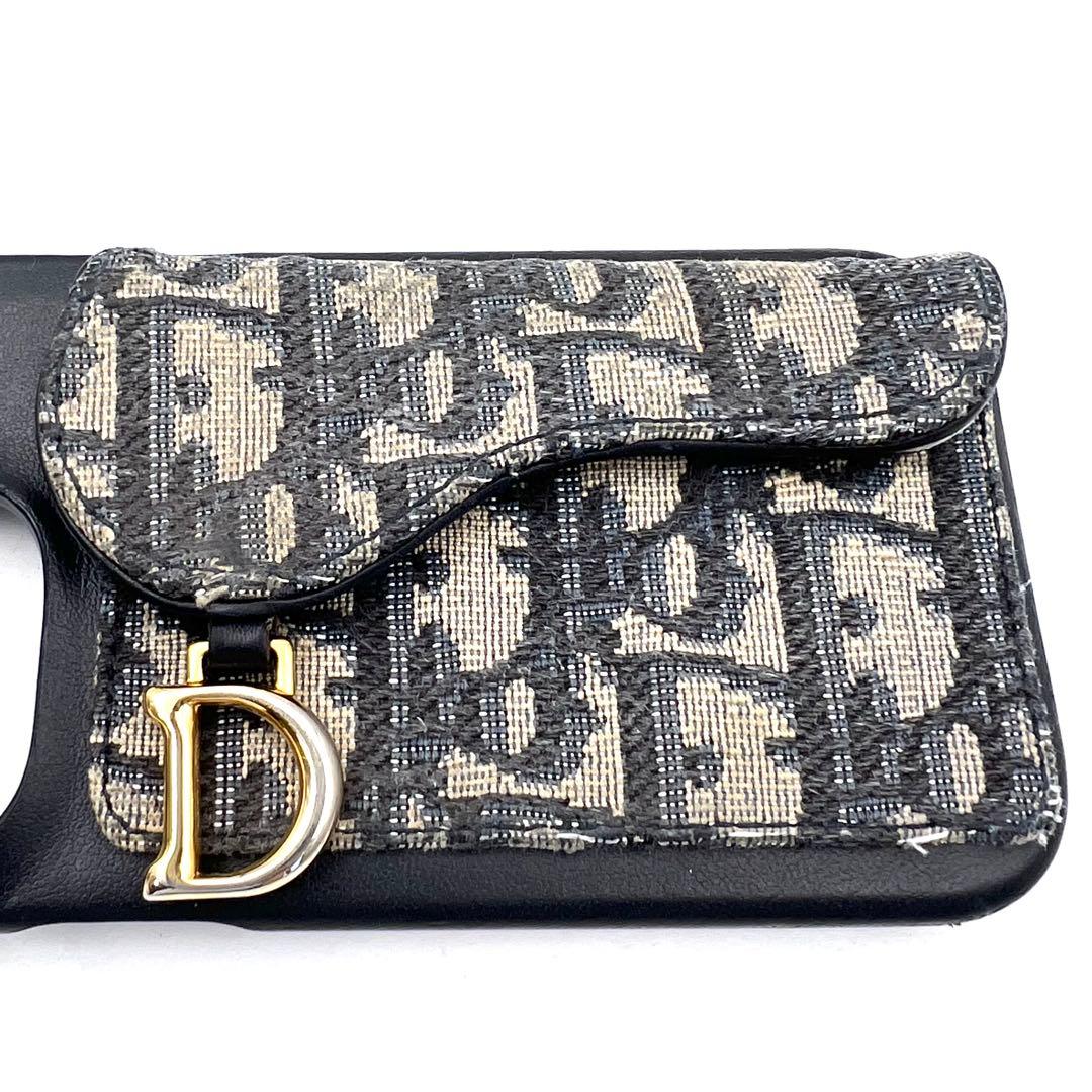 《美品》Christian Dior オブリーク14pro iPhoneケース