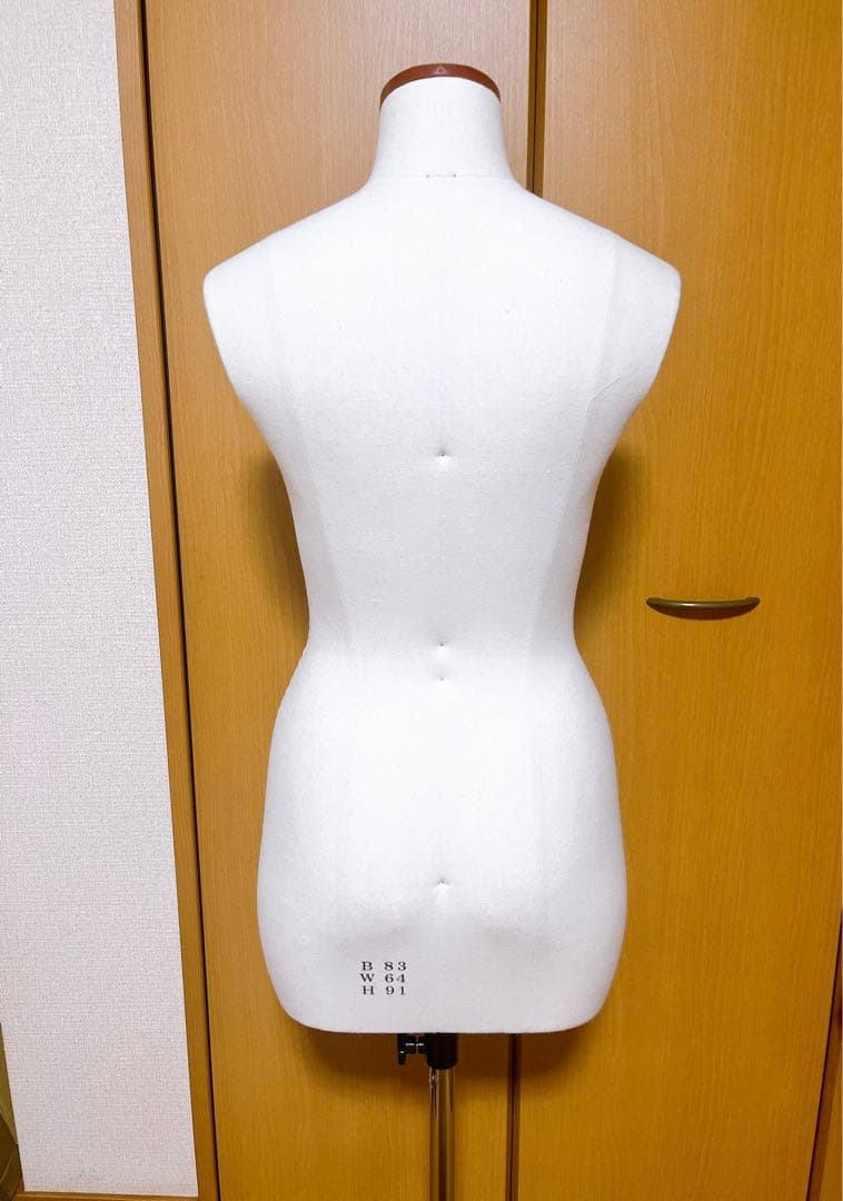 美品 BUNKA 文化服装学院 トルソー 9AR ヌードボディ 9号 マネキン