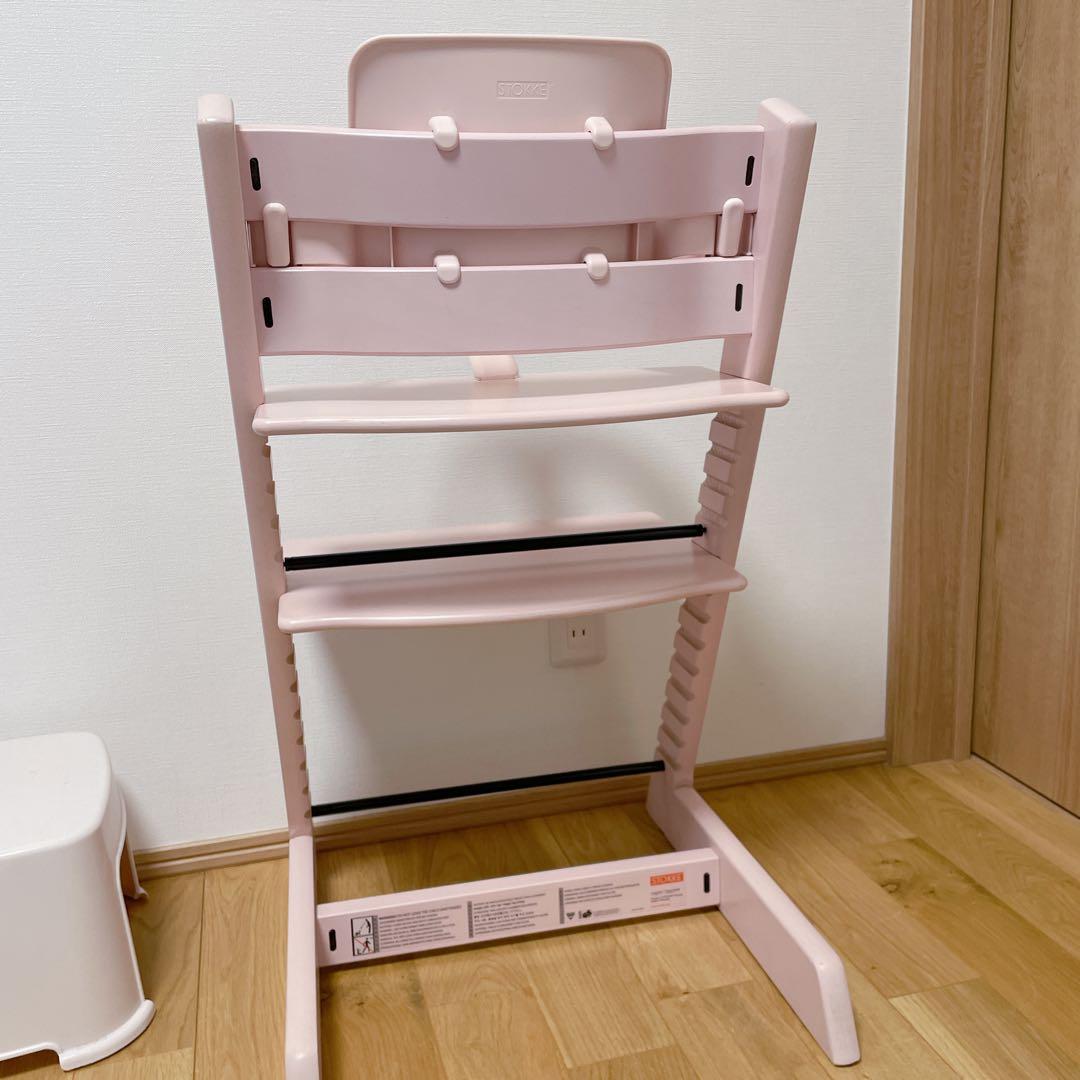 STOKKE ストッケ トリップトラップ ピンク セレーヌピンク - メルカリ