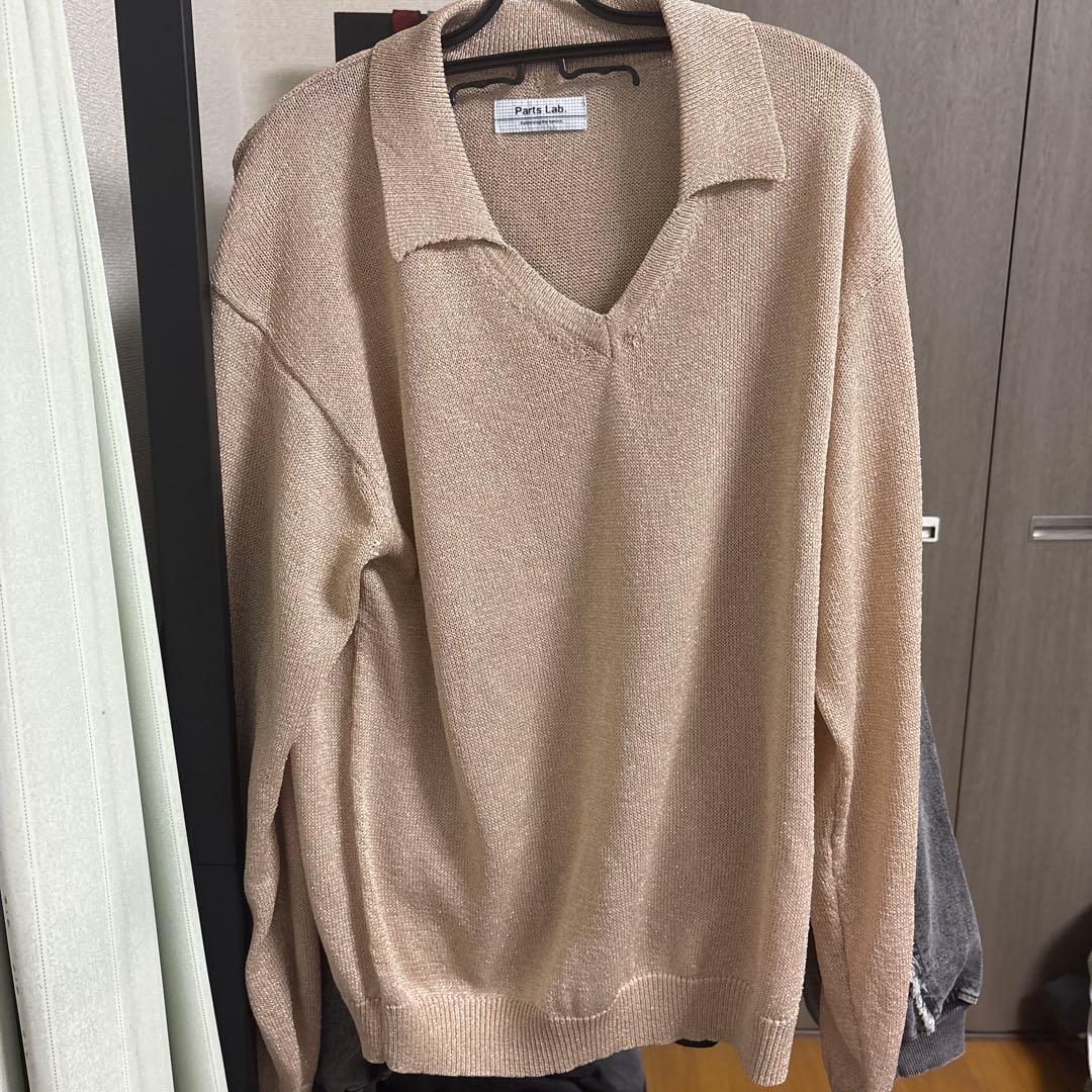 Parts Lab.】メタリックニットポロシャツ - メルカリ
