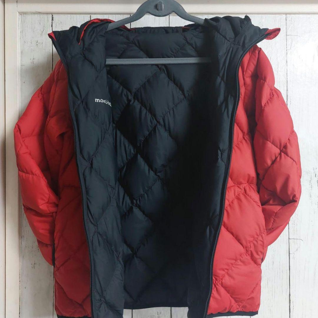 mont-bell モンベル リバーシブル ダウンパーカ Kid's160cm - メルカリ
