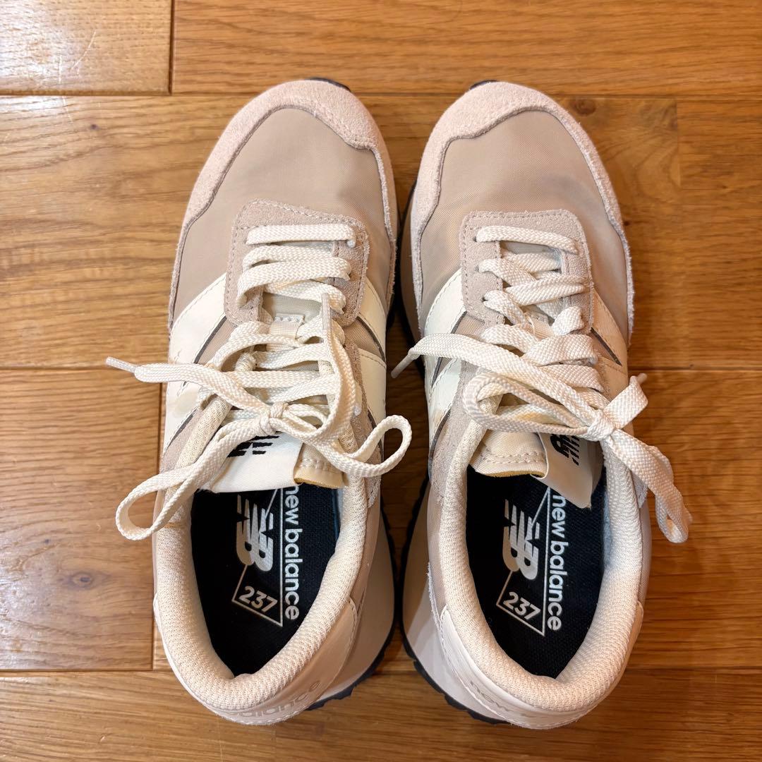 新品New Balance WS237DH1 23.5cm ベージュレディース