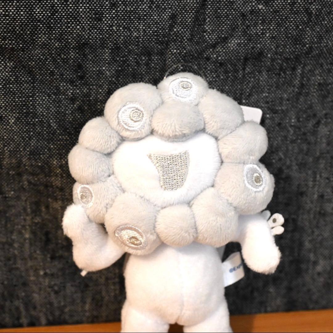 白ミャクミャク ボールチェーンマスコット ホワイト C ぬいぐるみ 万博