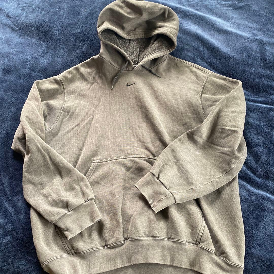 90s NIKE スウォッシュ センターロゴパーカー travis scott - メルカリ