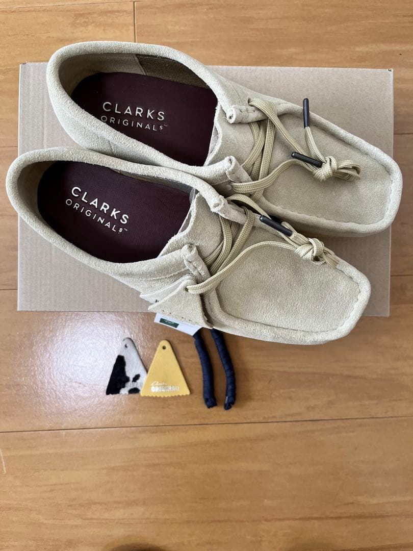 キノコくん様】clarks wallabee ワラビー メープル スエード