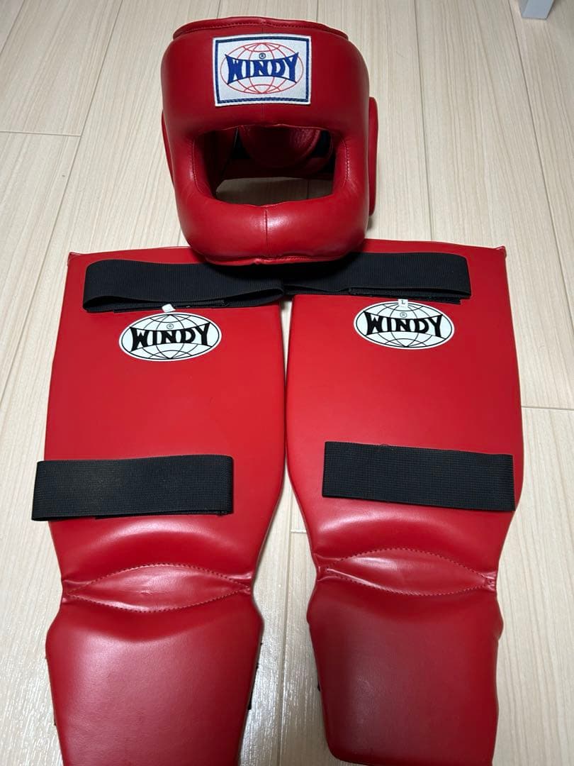 windy レガース ヘッドギア - メルカリ