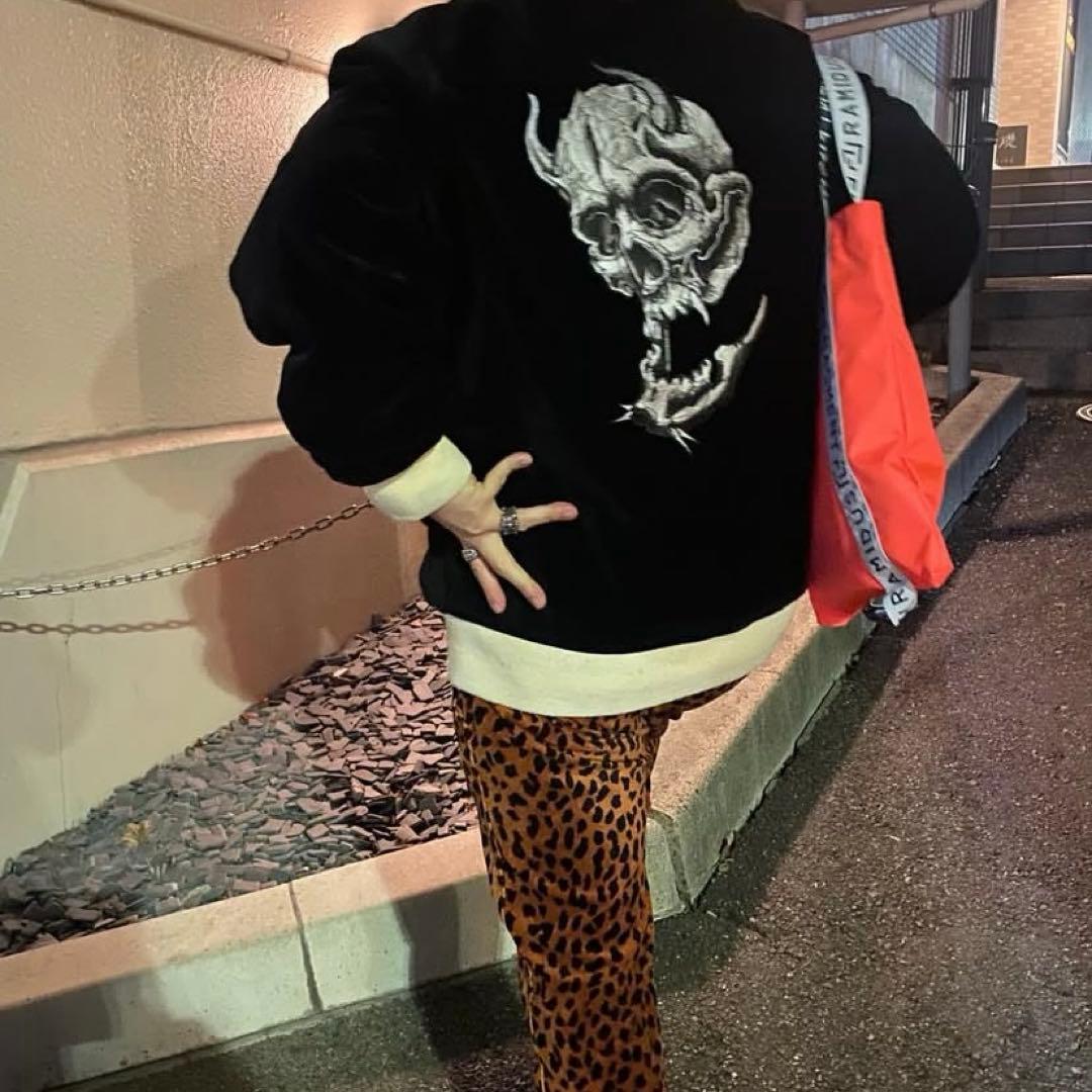 ワコマリア 56タトゥースタジオ リバーシブル スカジャン 鬼スカル XL