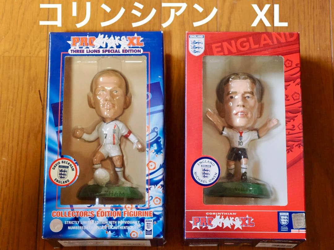 プロスターズXL コリンシアン サッカーフィギュア 2体セット - メルカリ