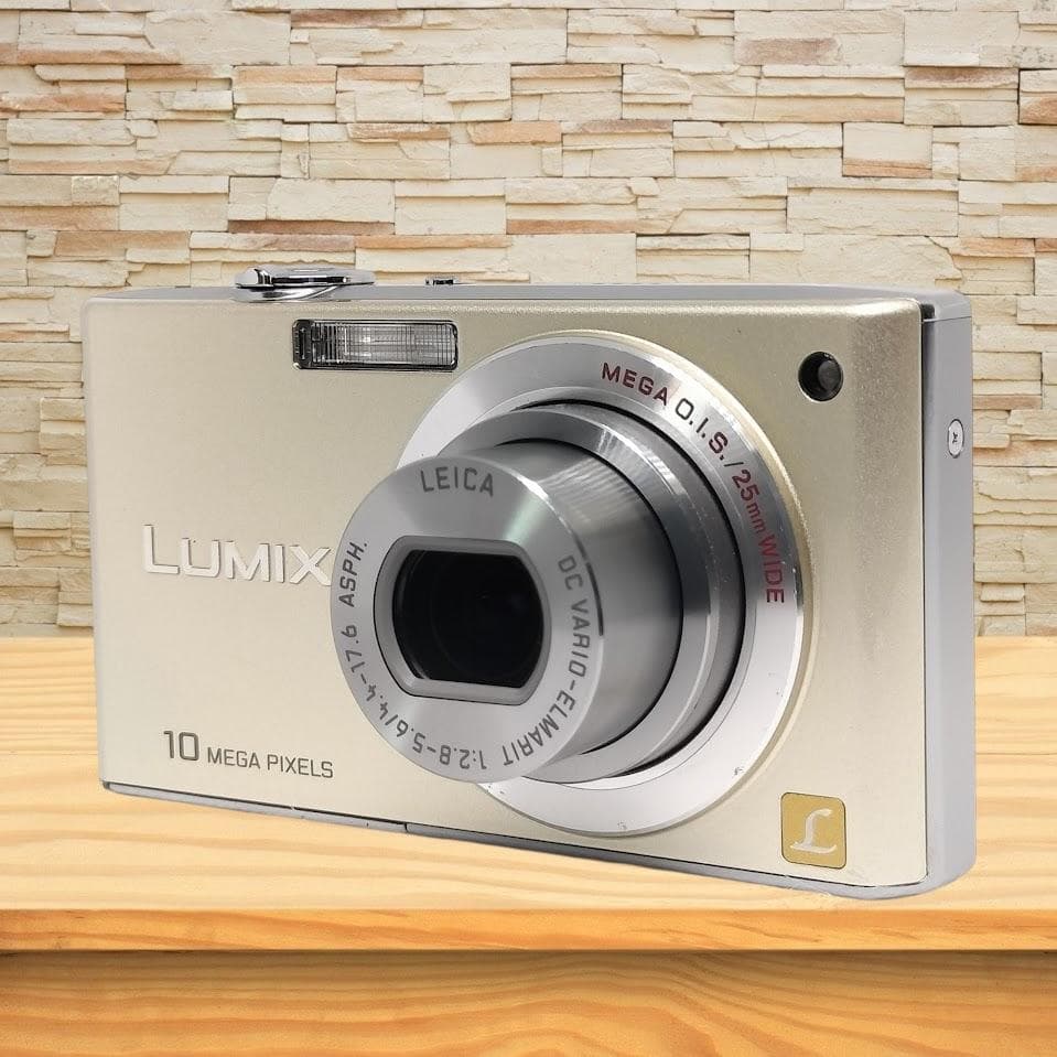 LUMIX DMC-FX35 ゴールド Panasonic ルミックス c585 パナソニック Panasonic LUMIX DMC-FX35 グロスゴールド コンパクト